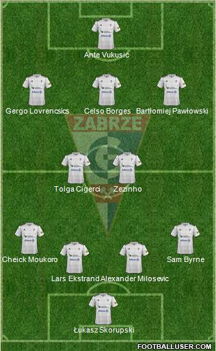 Gornik Zabrze Formation 2013