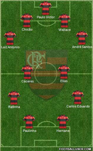 CR Flamengo Formation 2013