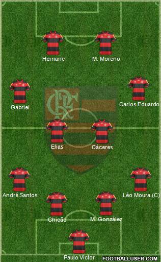 CR Flamengo Formation 2013