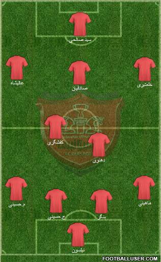 Persepolis Tehran Formation 2013