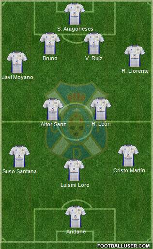 C.D. Tenerife S.A.D. Formation 2013