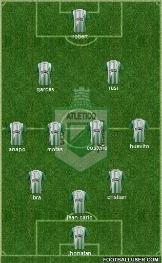 CDC Atlético Nacional Formation 2013