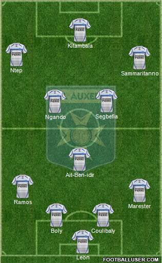 A.J. Auxerre Formation 2013