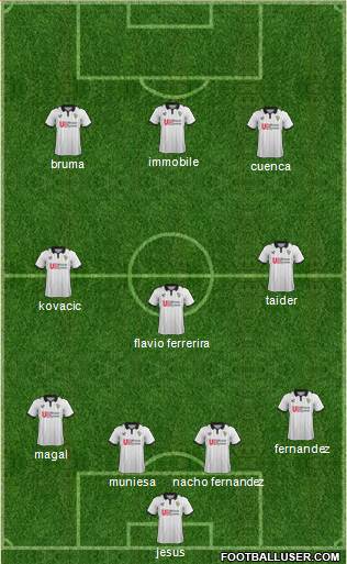 Port Vale Formation 2013