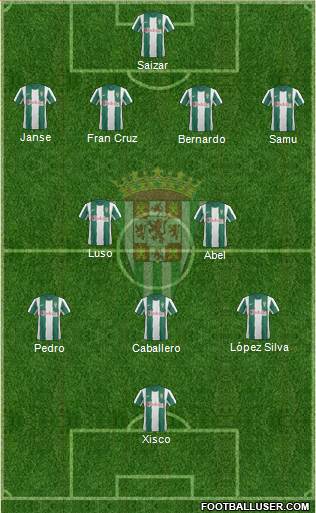 Córdoba C.F., S.A.D. Formation 2013