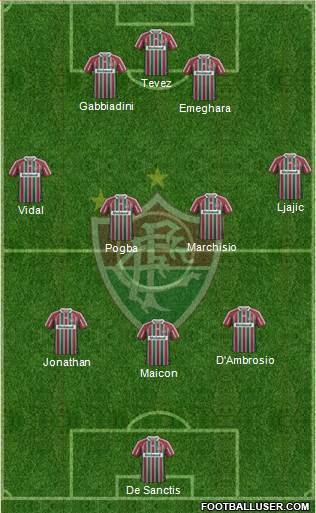 Fluminense FC Formation 2013