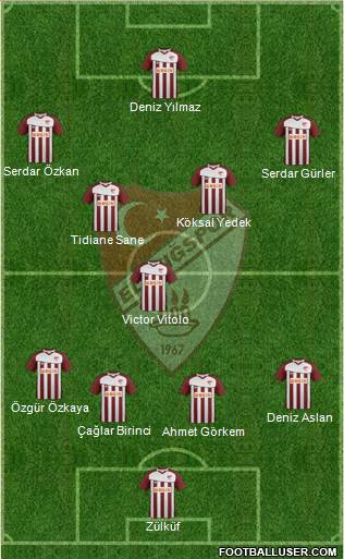 Elazigspor Formation 2013