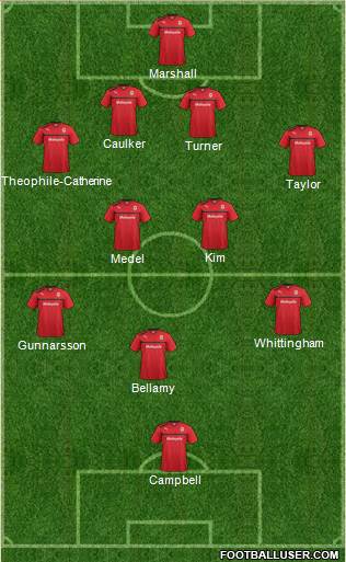 Cardiff City Formation 2013