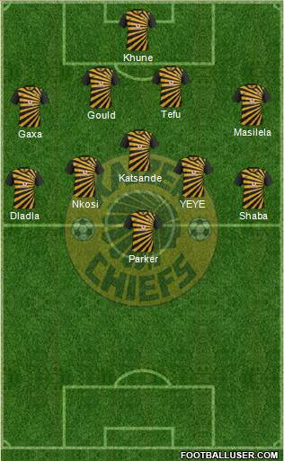 Kaizer Chiefs Formation 2013