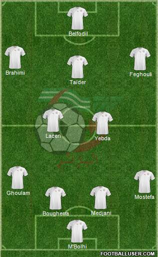 Algeria Formation 2013