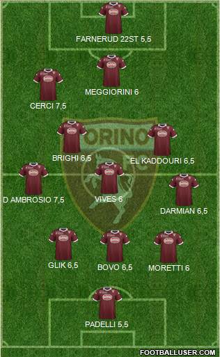 Torino Formation 2013