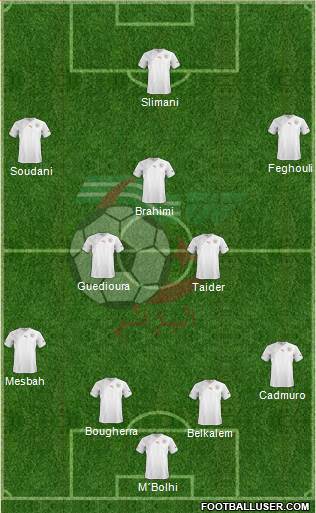 Algeria Formation 2013