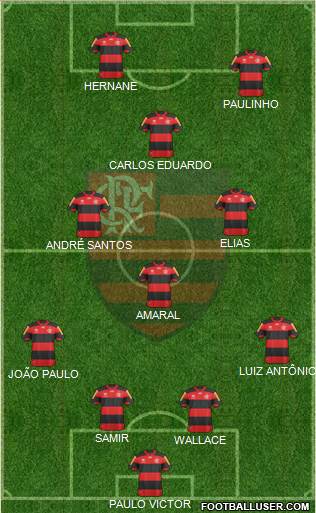 CR Flamengo Formation 2013