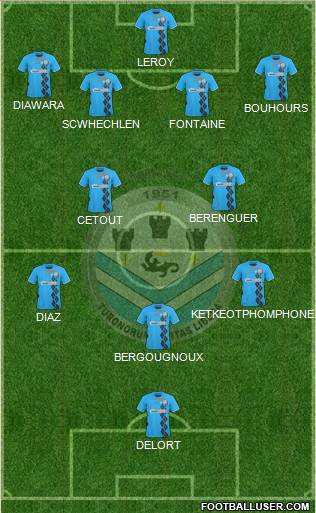 Tours Football Club Formation 2013