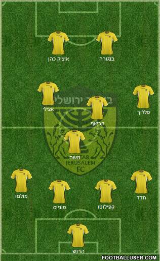 Beitar Jerusalem Formation 2013