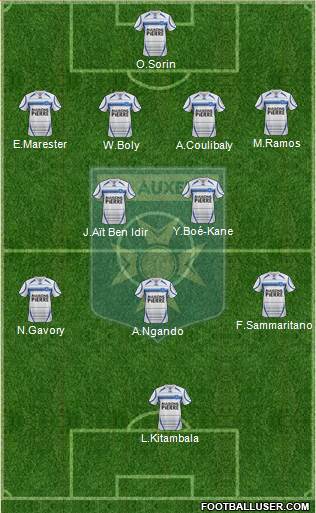 A.J. Auxerre Formation 2013