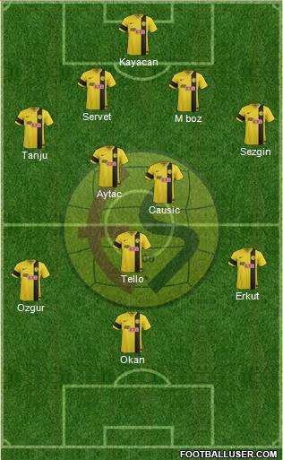 Eskisehirspor Formation 2013