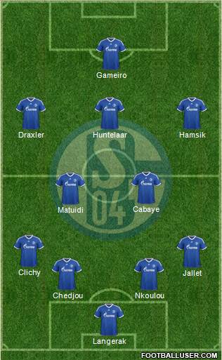 FC Schalke 04 Formation 2013