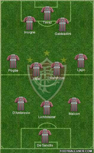 Fluminense FC Formation 2013