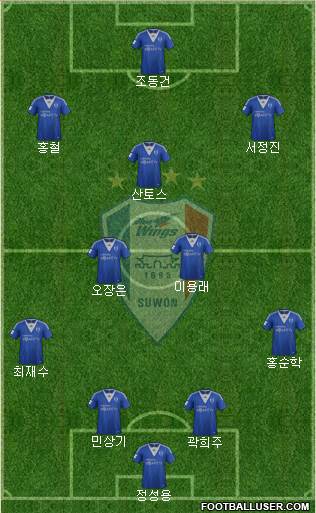 Suwon Samsung Blue Wings Formation 2013