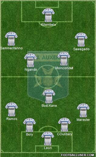 A.J. Auxerre Formation 2013