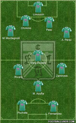 Ferro Carril Oeste Formation 2013