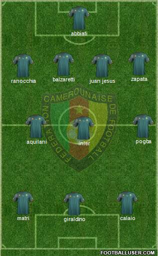 Cameroon Formation 2013