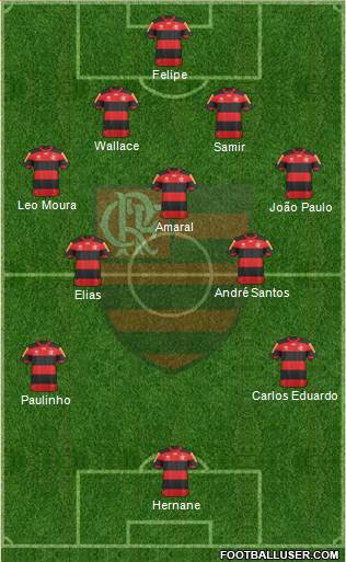 CR Flamengo Formation 2013