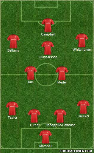 Cardiff City Formation 2013