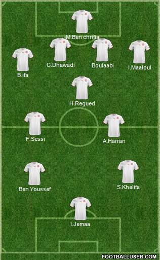 Tunisia Formation 2013