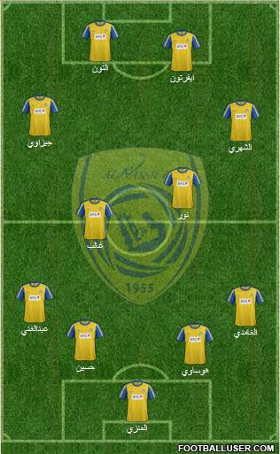 Al-Nassr (KSA) Formation 2013