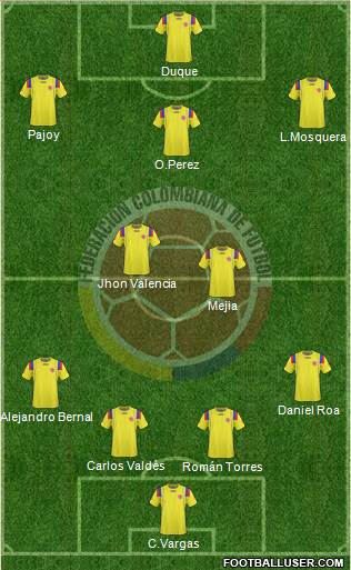 Colombia Formation 2013