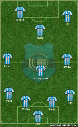 Gimnasia y Esgrima de Jujuy Formation 2013