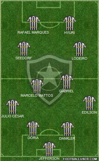 Botafogo FR Formation 2013