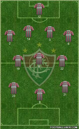 Fluminense FC Formation 2013