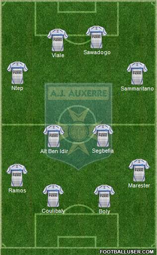 A.J. Auxerre Formation 2013