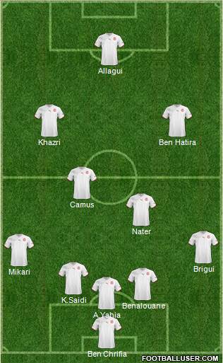 Tunisia Formation 2013