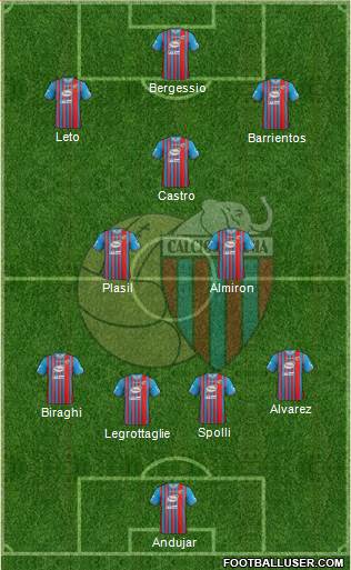 Catania Formation 2013