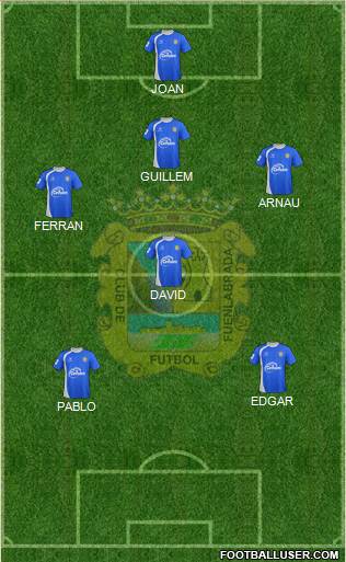 C.F. Fuenlabrada Formation 2013