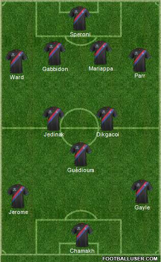 Crystal Palace Formation 2013