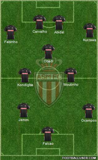 AS Monaco FC Formation 2013