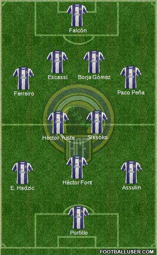 Hércules C.F., S.A.D. Formation 2013