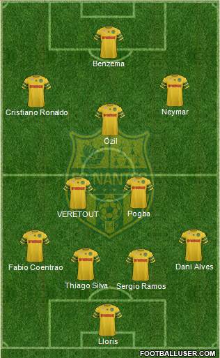 FC Nantes Formation 2013