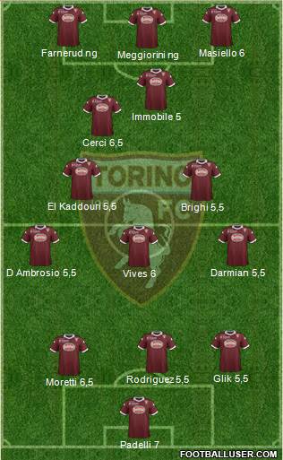 Torino Formation 2013