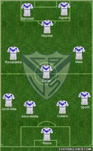 Vélez Sarsfield Formation 2013