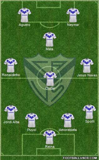 Vélez Sarsfield Formation 2013