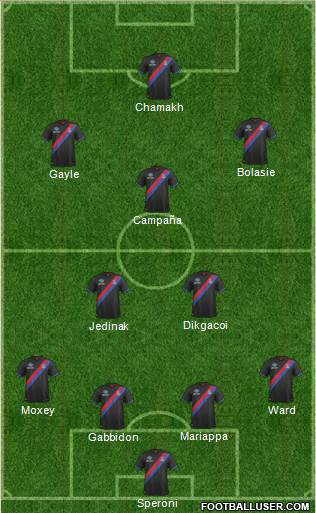 Crystal Palace Formation 2013