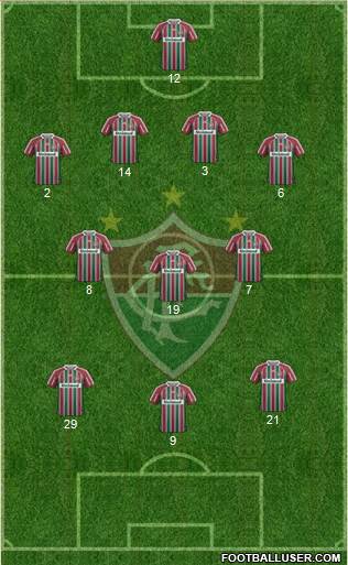 Fluminense FC Formation 2013