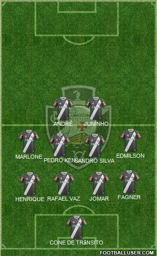 CR Vasco da Gama Formation 2013