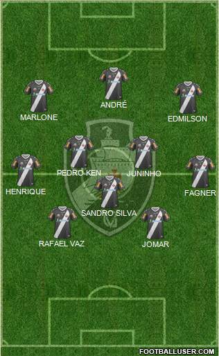 CR Vasco da Gama Formation 2013